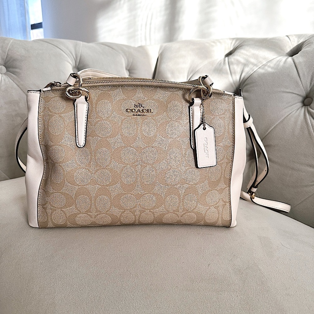 Classic Coach Canvas Purse